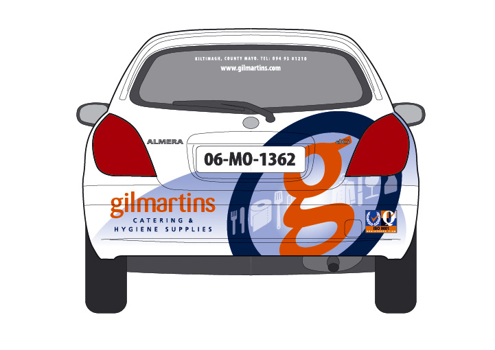 Gilmartins van wrap design 4