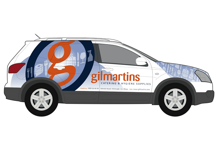 Gilmartins vehicle graphics design 7