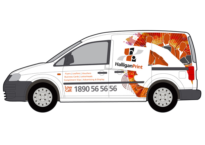 Halligan Print Vehicle Graphics Design Castlebar