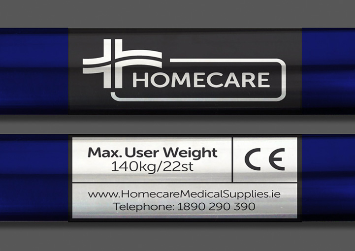 Homecare Medial Supplies product sticker design