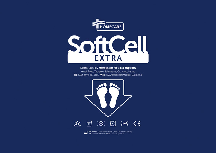 Homecare Medial Supplies mattress logo design