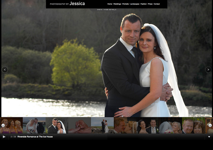 Photography By Jessica web design 2