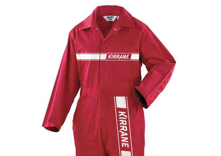 Kirrane Auto Reapirs overalls visual