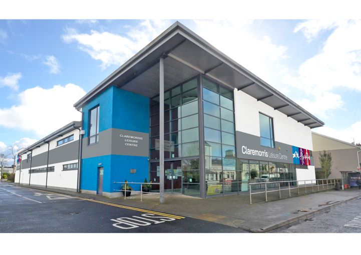 Claremorris Leisure Centre signage design 1