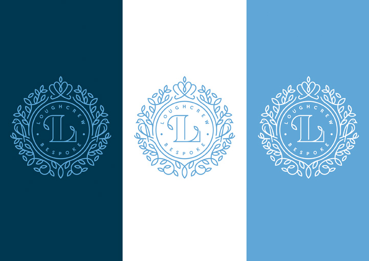 Loughcrew Bespoke brand design variations