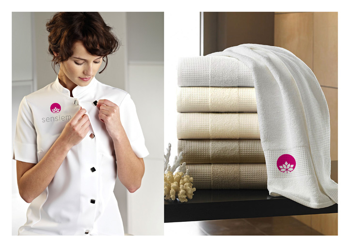 Sensiem Acupuncture logo design applications