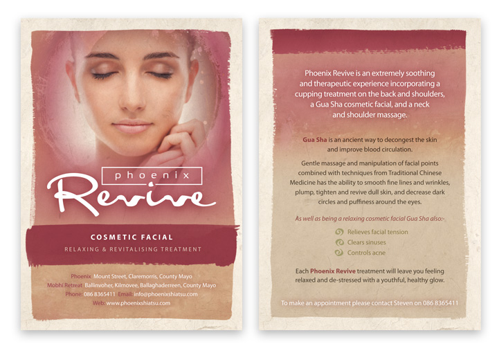 Phoenix Revive postcard design